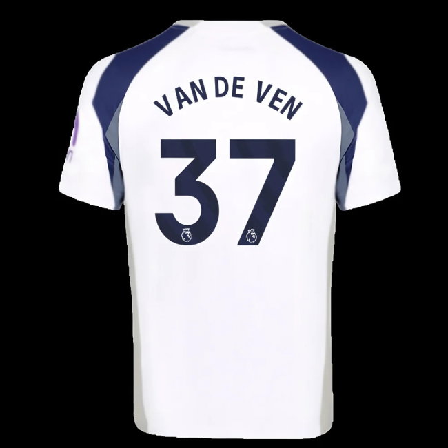 2025-2026 Tottenham Hotspur Home Shirt (Van De Ven 37)-SoccerKits Hub | Buy Soccer Jerseys Online